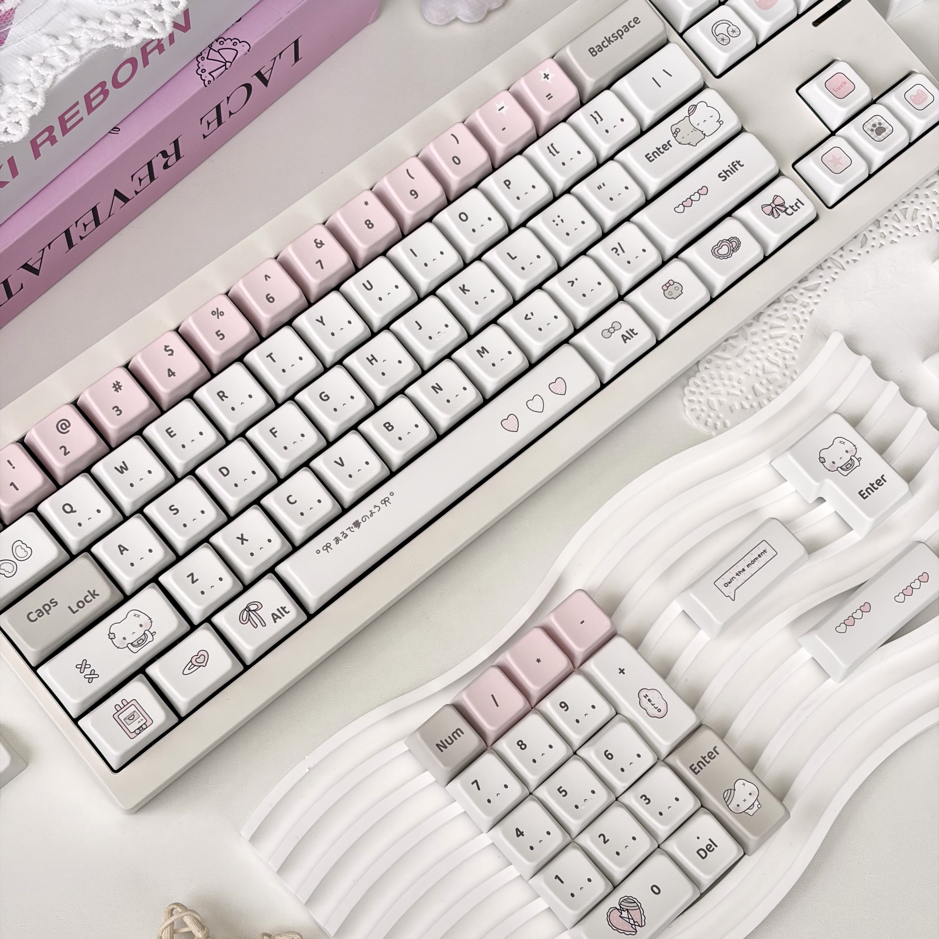 Compatible With 134-key Mechanical Keyboards OEMMOAMDA Profile Keycaps photo 1