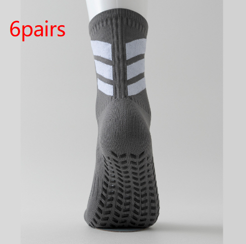 Cross-border Wholesale High-top Dotted-embroidery Football Socks photo 5