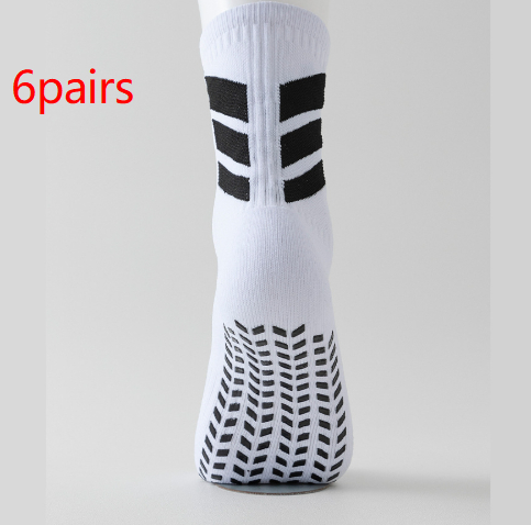 Cross-border Wholesale High-top Dotted-embroidery Football Socks photo 7