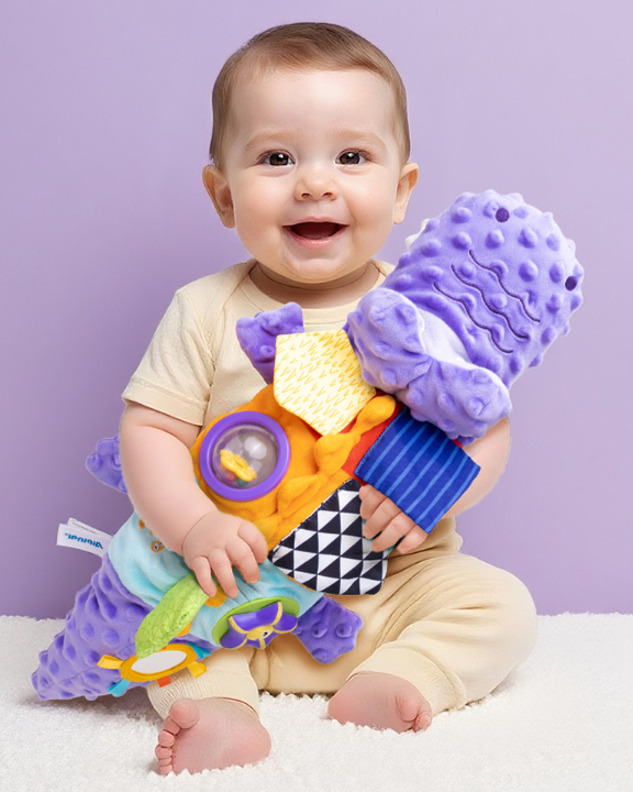 Baby Educational Plush Toy Fine Motor Training photo 2