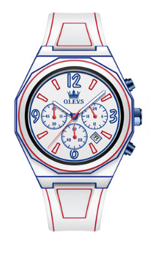 Cartoon Style Silicone Strap Waterproof Quartz Watch Casual Sports Daily Wear photo 3