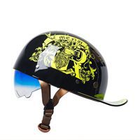Winter Japanese-style Retro Scooter Half-helmetpeanut Helmet photo 5