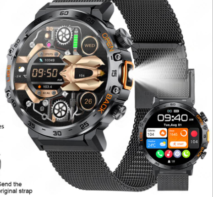 Smartwatch With Heart Rate Blood Pressure Bluetooth Calling And Customization photo 4