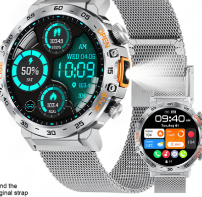 Smartwatch With Heart Rate Blood Pressure Bluetooth Calling And Customization photo 5