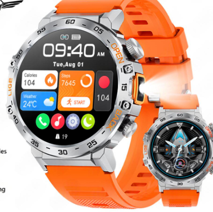 Smartwatch With Heart Rate Blood Pressure Bluetooth Calling And Customization photo 3