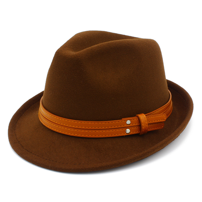 Retro Jazz-style Fashionable Minimalist Hat For Men photo 7