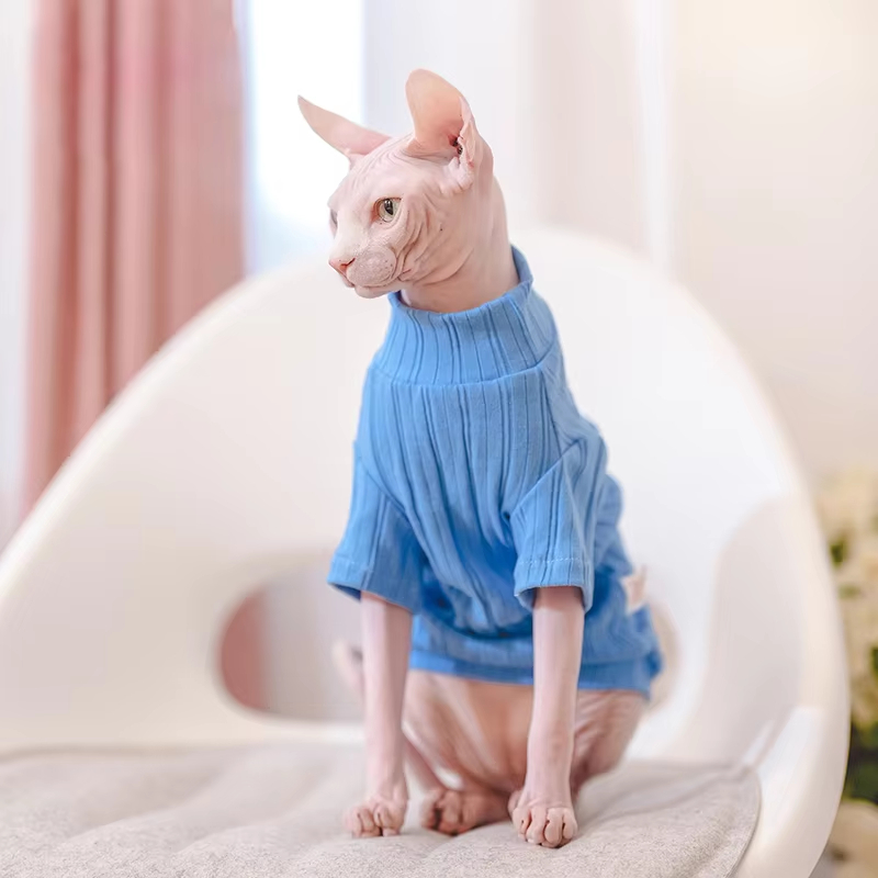 Soft Sphynx Sweater Hairless Cat Clothes photo 3