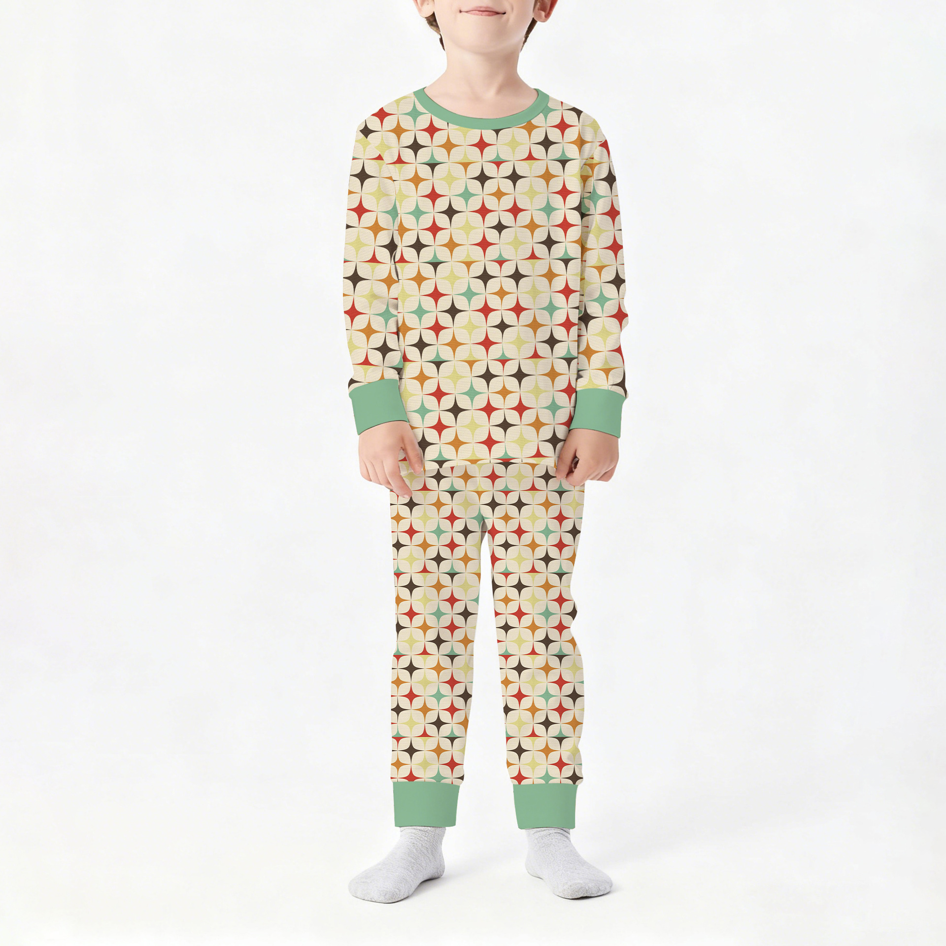 Christmas Printed Family Pajama Set photo 8