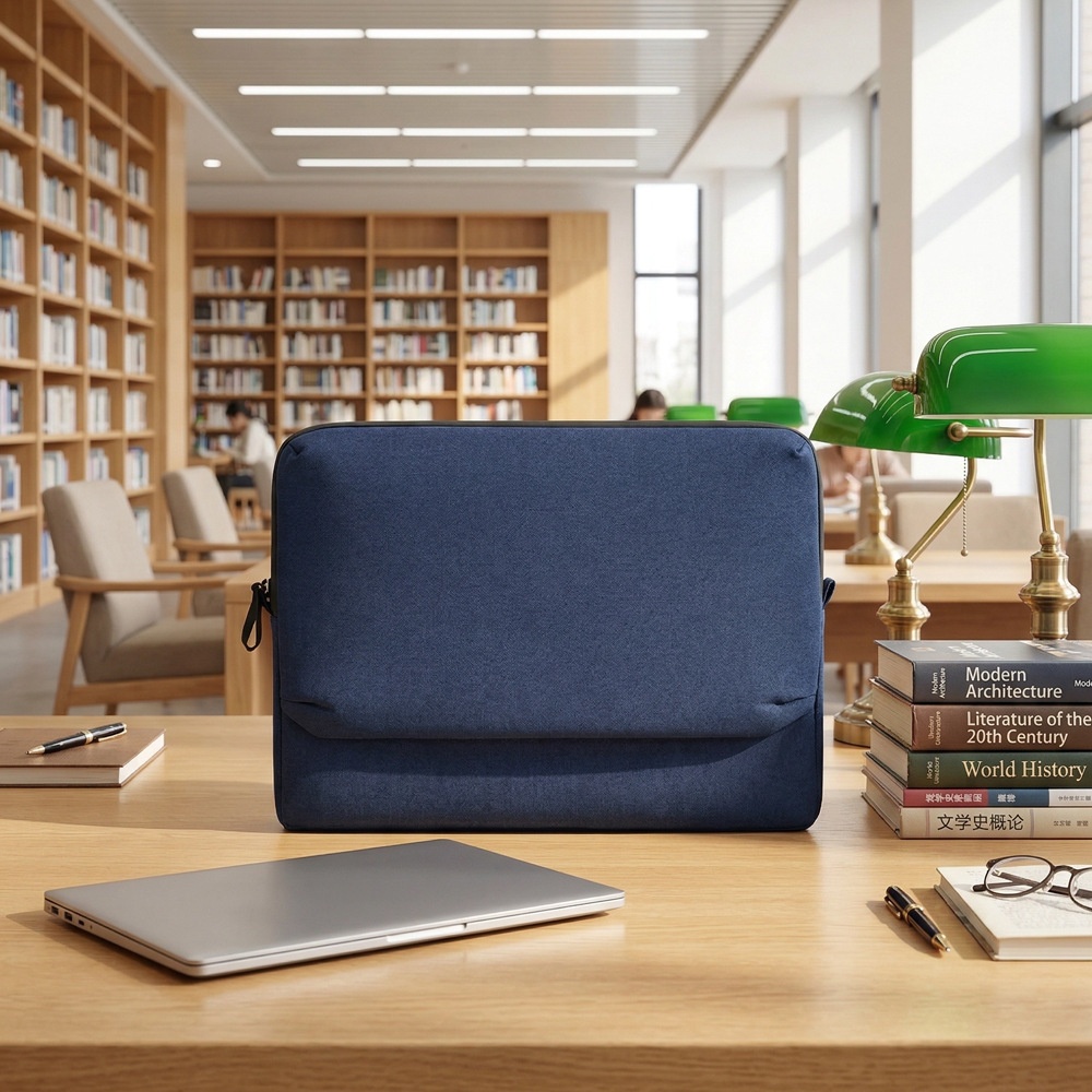 Shockproof Front-Opening Laptop Sleeve For Business Use photo 1