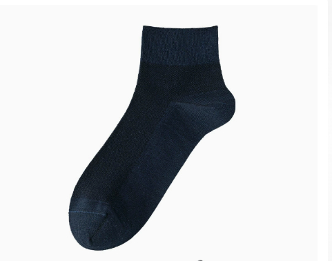 Mens Short Spring Summer Mesh Breathable Seamless Pure Cotton Mens Socks photo 7