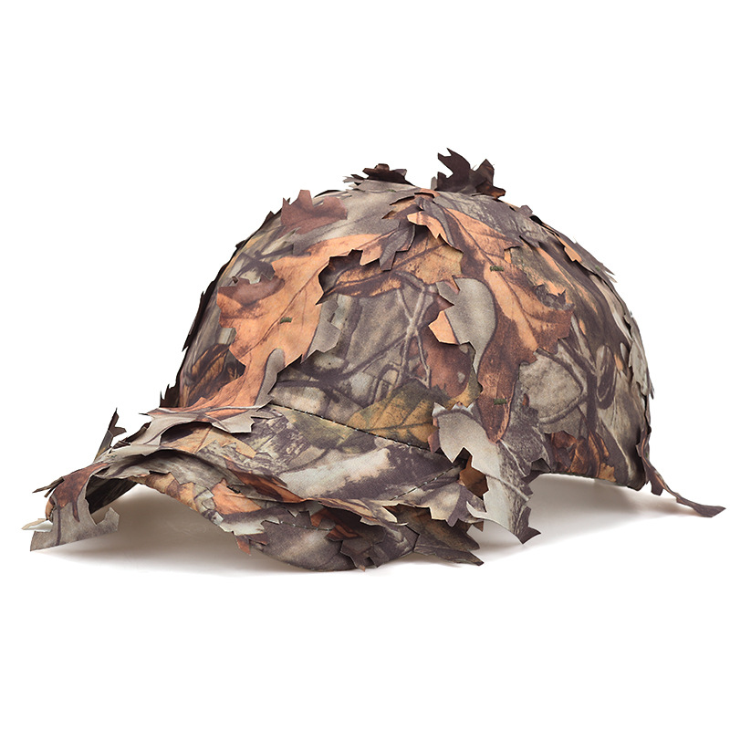 American Style Outdoor Training Leaf Mimicry Camouflage Cap photo 2