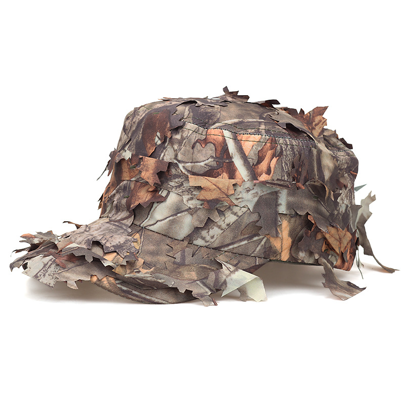 American Style Outdoor Training Leaf Mimicry Camouflage Cap photo 5