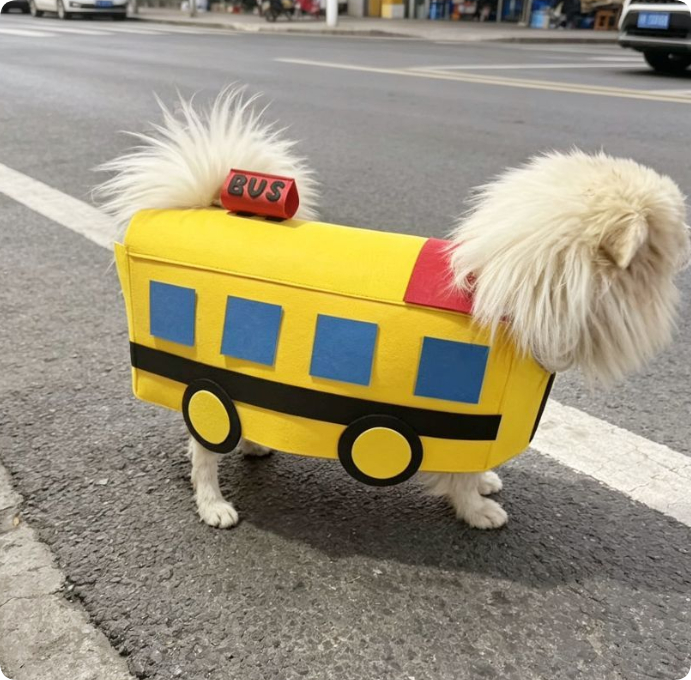 Baby Bus Pet Clothes photo 2