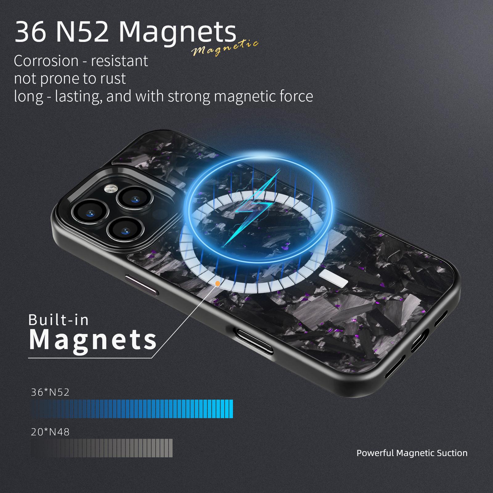 Metal Frame Forged Pattern Mobile Phone Protective Shell photo 2