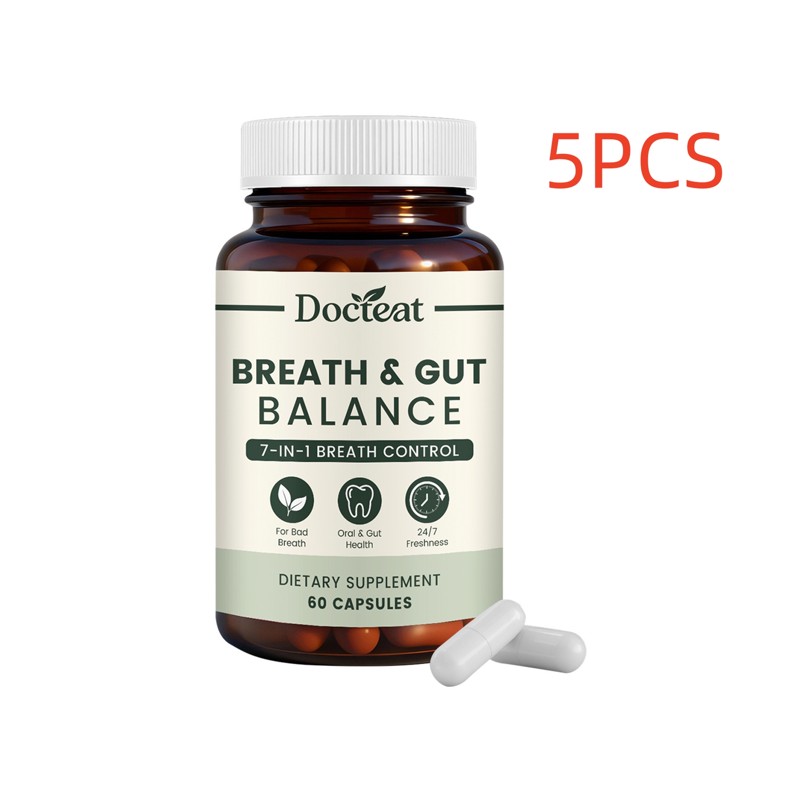 7-in-1 Breath And Gut Balance Capsules photo 5