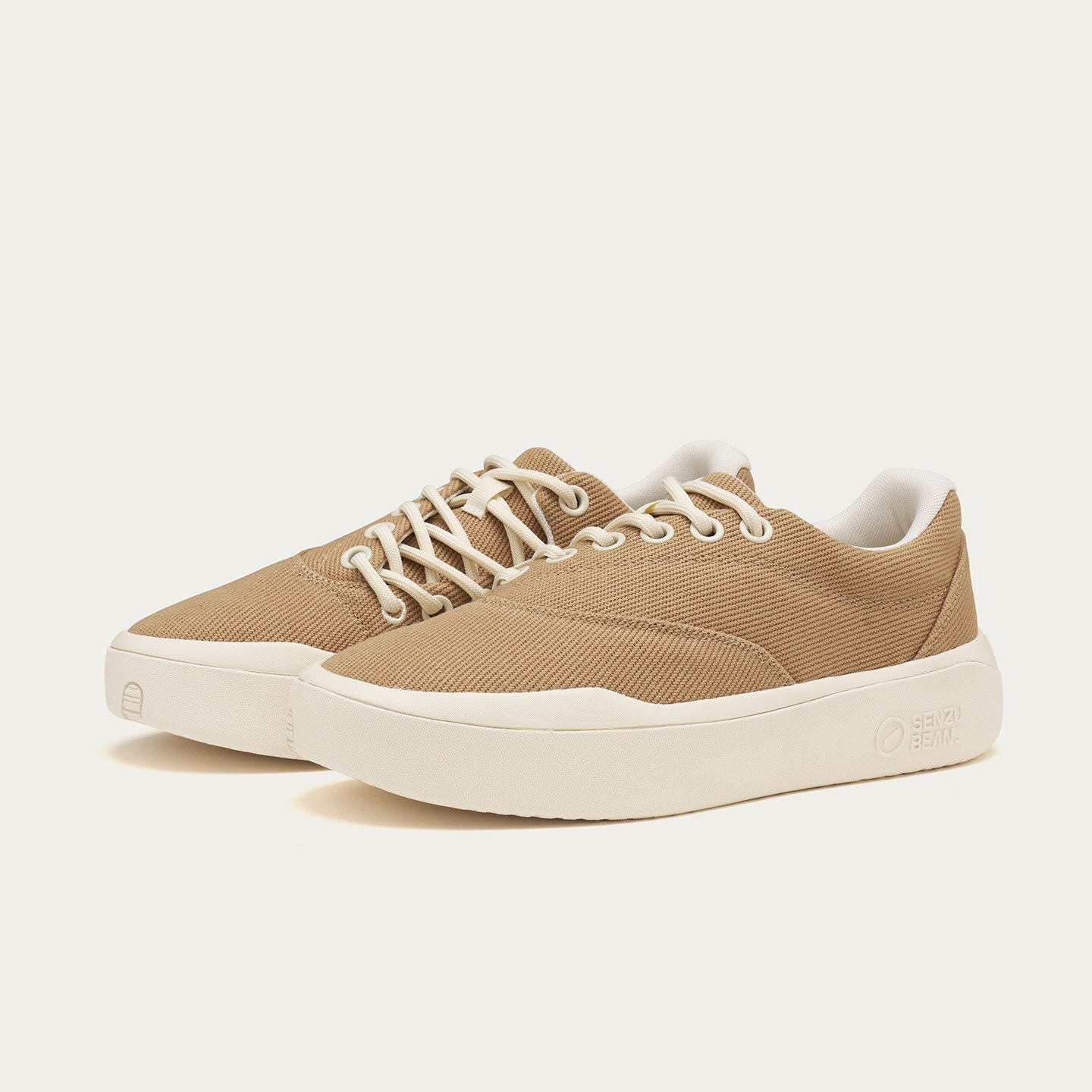 Twill Sporty-casual Low-top Flat Sneakers photo 2