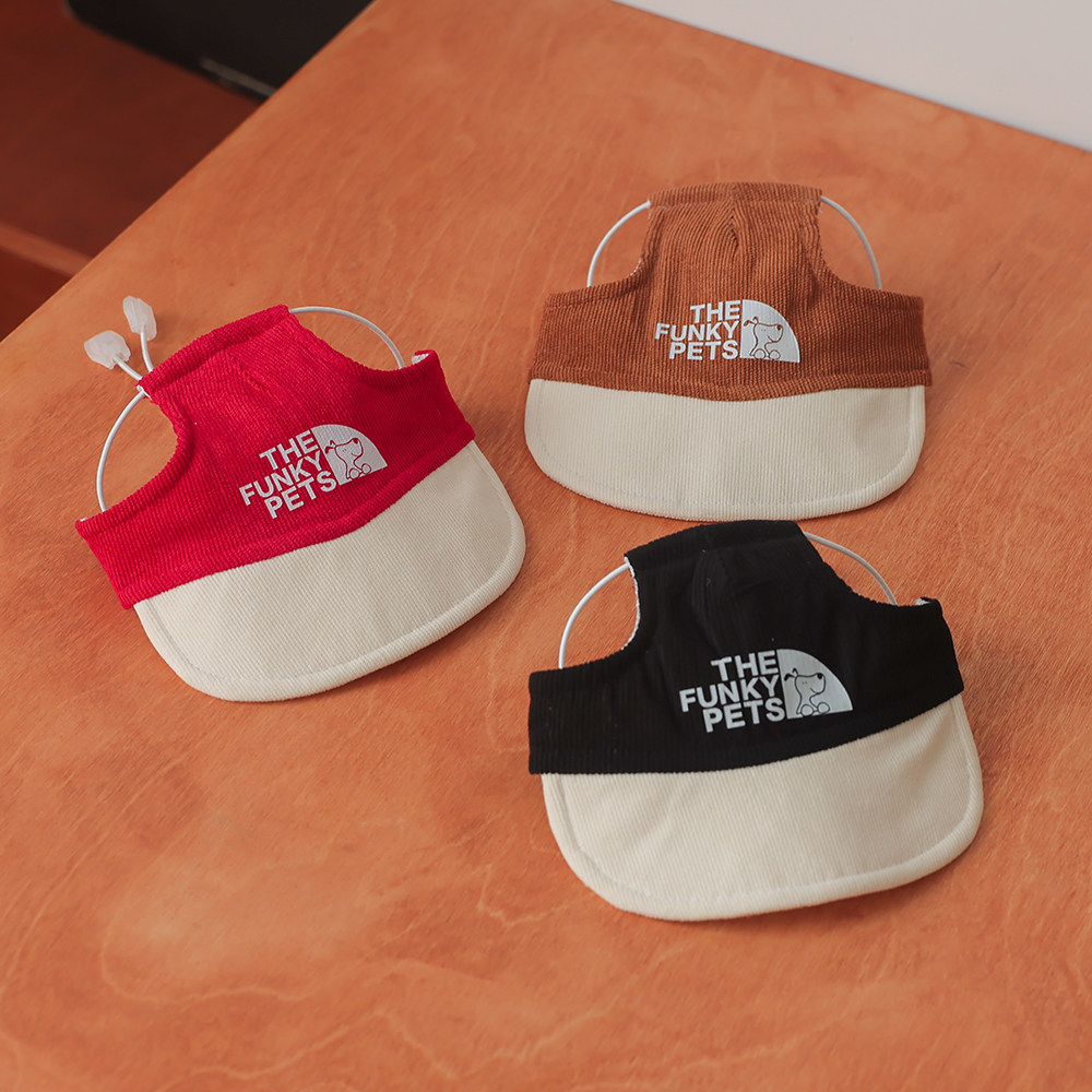 Contrasting-color Dog Baseball Cap With Good Breathability photo 1