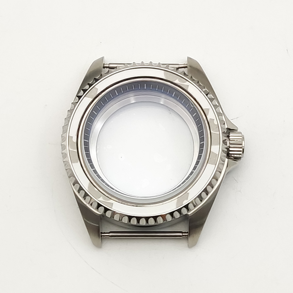 Stainless Steel Case Sapphire Crystal Mens Mechanical Watch Modification photo 4
