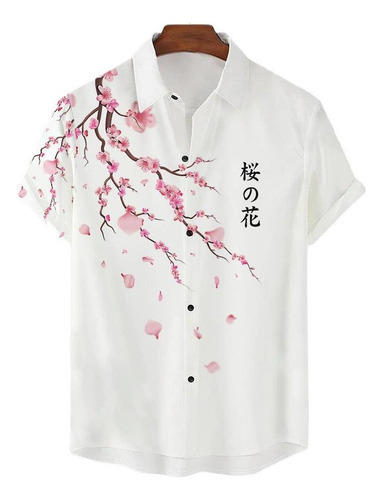 Printed Summer New Arrival Casual Cross-Border Short-Sleeve Shirt photo 2