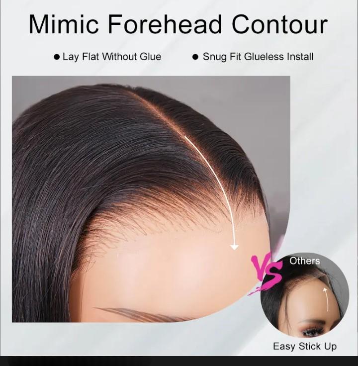 26inch Pre-Bleached Water Wave Wear Go Wig 7x5 HD Lace Closure Density Glueless Wig photo 2