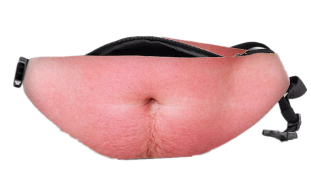 Personalized Belly Bag Funny Prank PU Synthetic Material photo 7