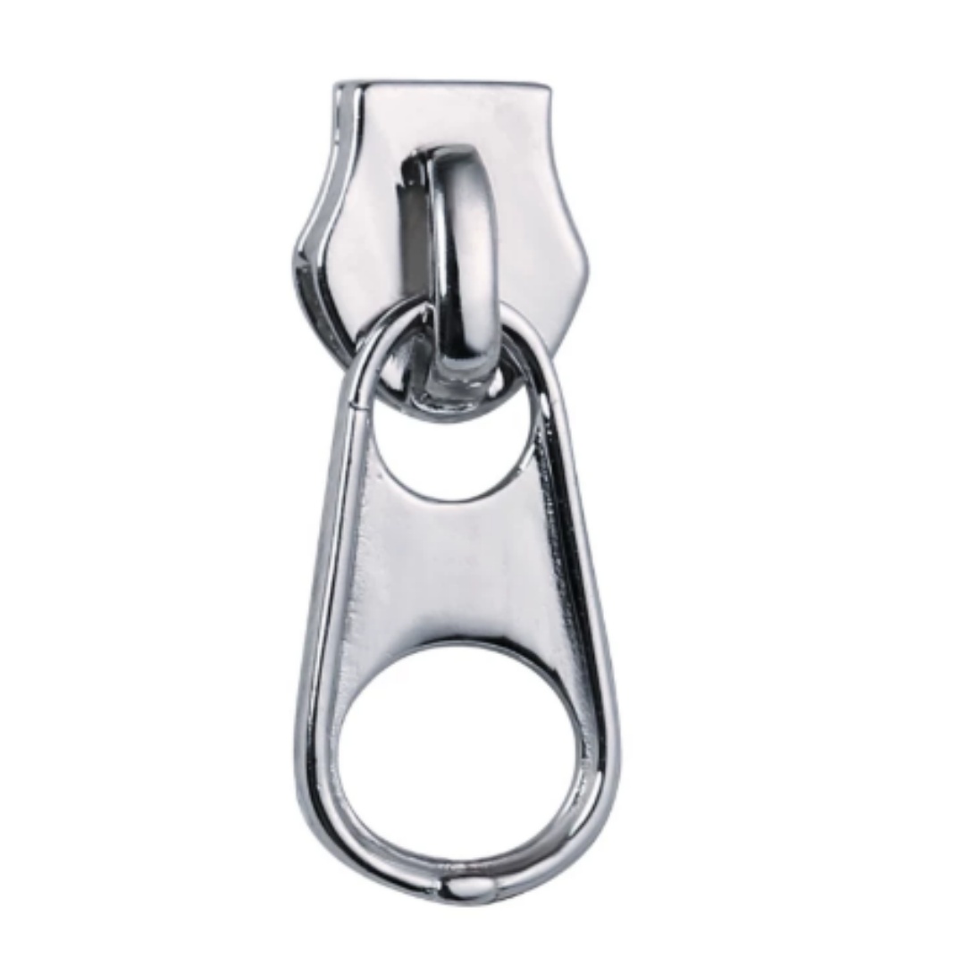 925 Pure Silver Earring Trendy INS Single Silver Jewelry Zipper photo 4