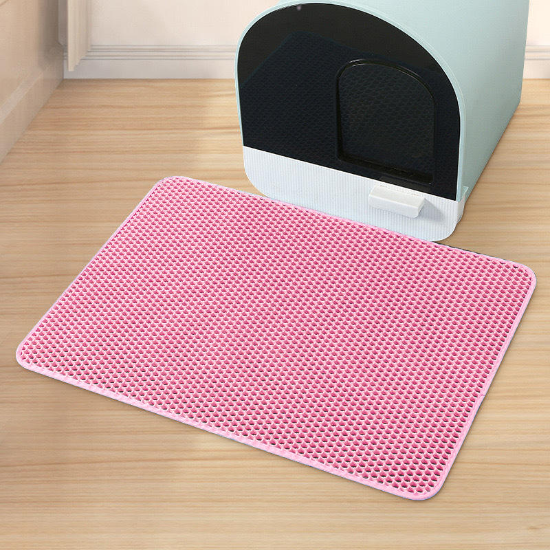 Anti Splash EVA Double-layer Cat Litter Mat photo 5