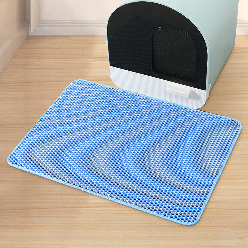 Anti Splash EVA Double-layer Cat Litter Mat photo 6