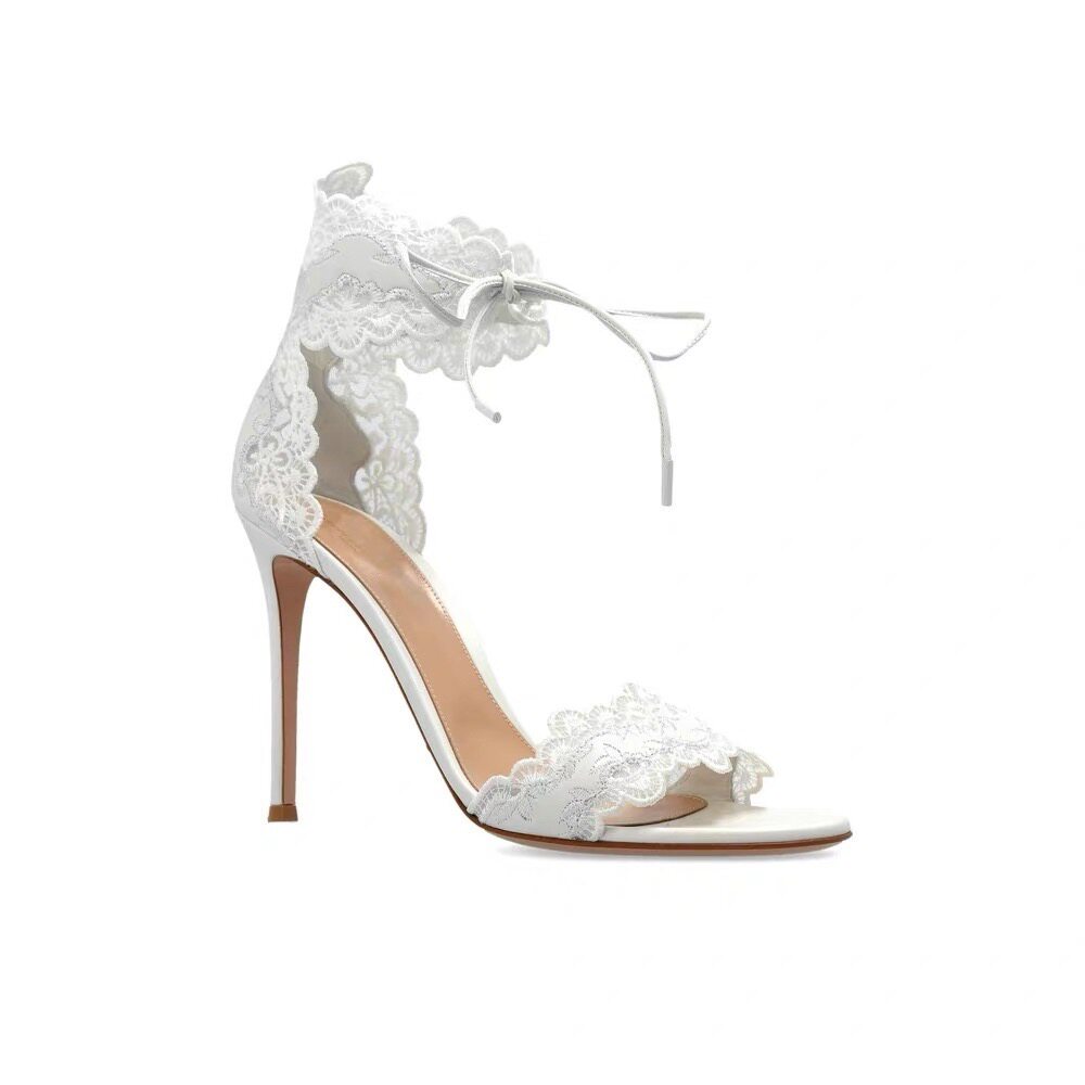Lace-strap Stiletto Sandals, Women's High Heels photo 2