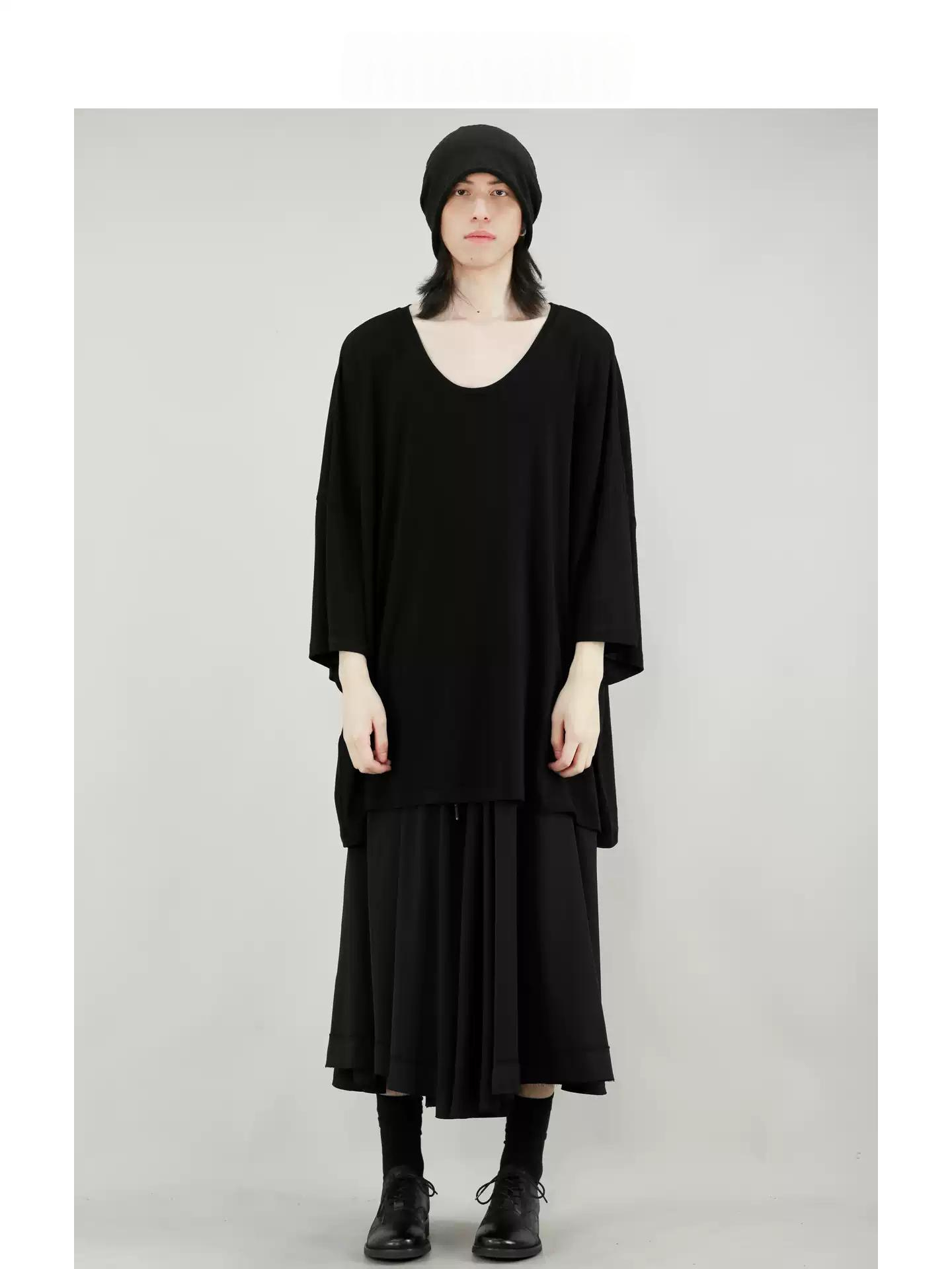 Minimalist Casual Drop-shoulder Three-quarter-sleeve Top photo 5
