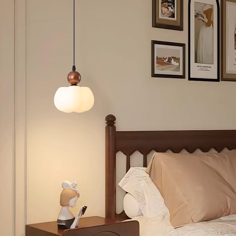 Small Chandelier In Bedroom And Bedside Of Chinese Antique Restaurant photo 1