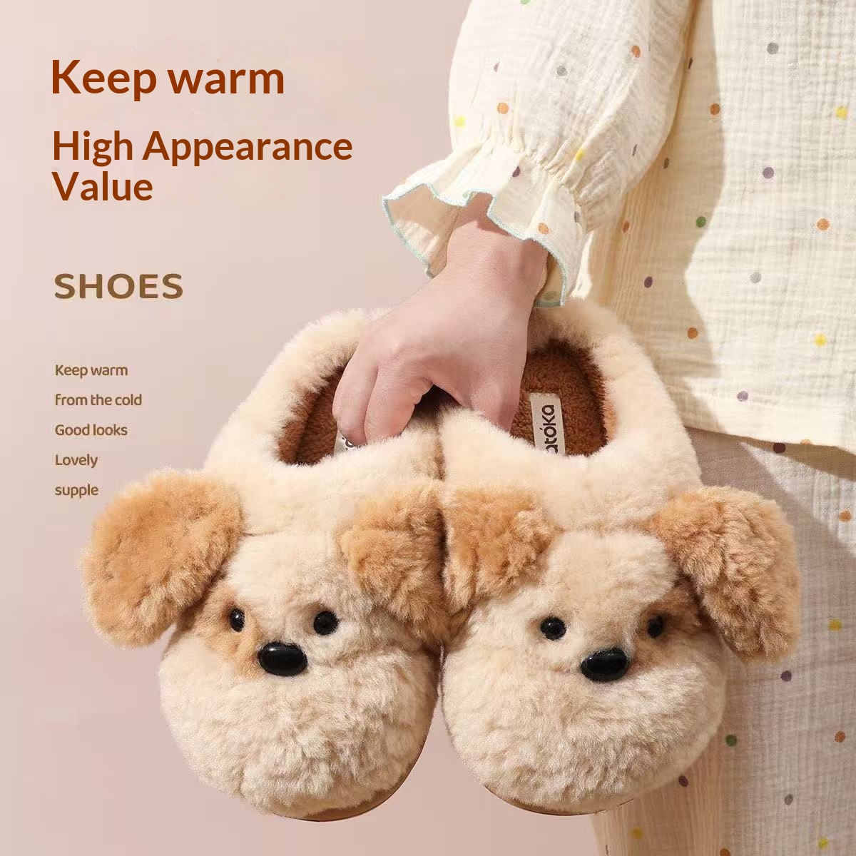 Women's Cotton Slippers Winter Warmth photo 4