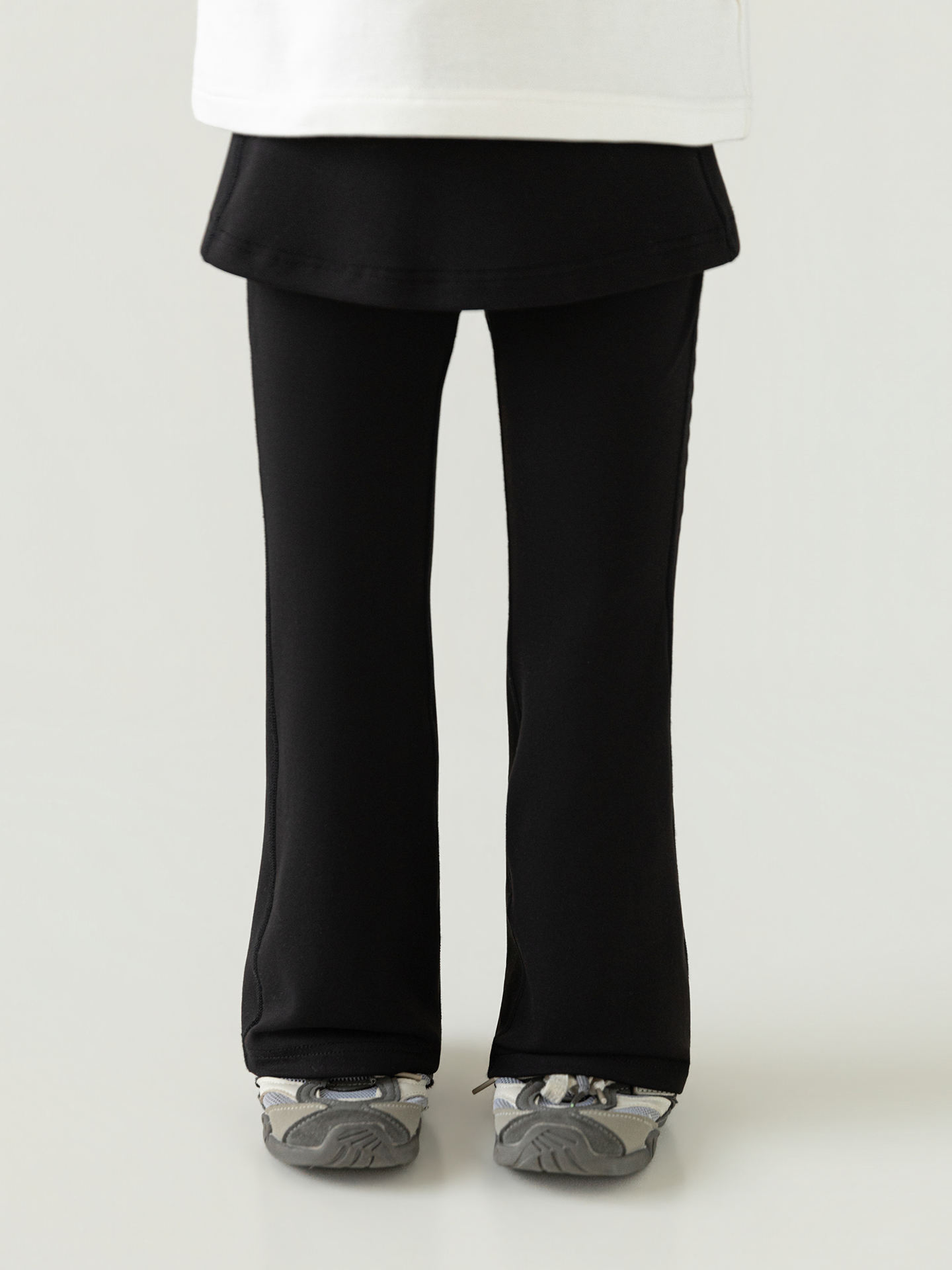 Girls' 2-in-1 Skort With High Elasticity Trousers photo 4