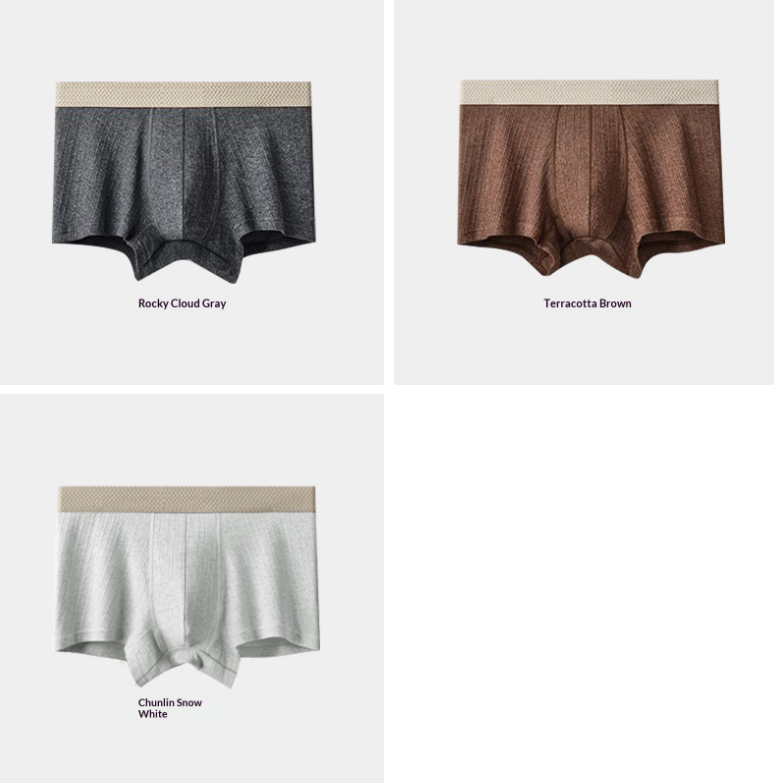 New Men's Breathable Boxer Briefs photo 6