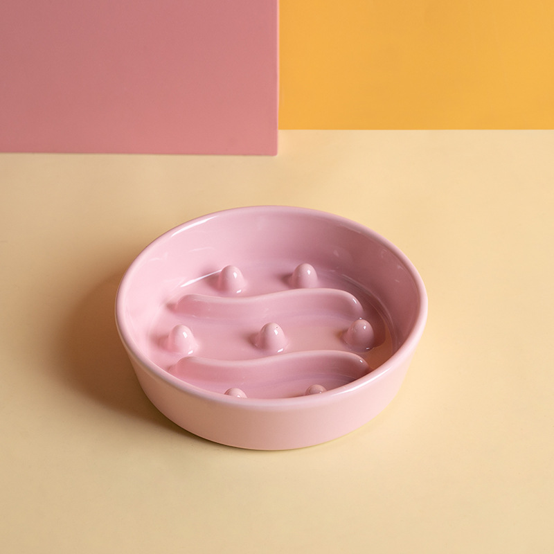Ceramic Slow-feeding Anti-choking Pet Bowl photo 6