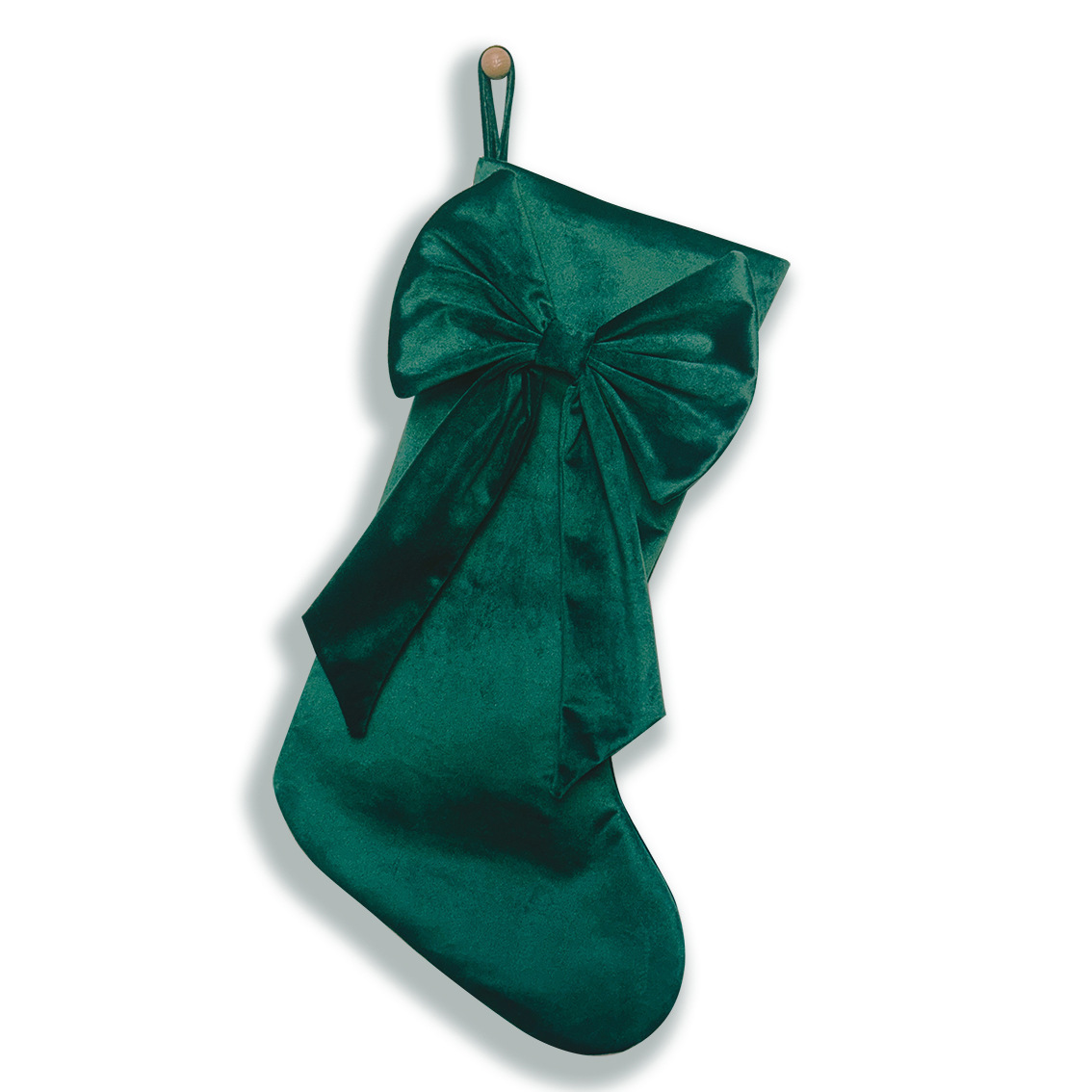 Embroidered Christmas Bow Christmas Socks photo 3