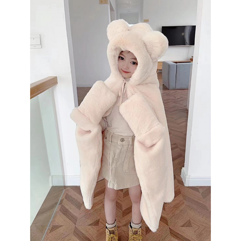 Thickened Warm Blanket For Autumn And Winter Nap Blanket Cape photo 6