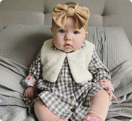 Baby Bow Headband photo 5