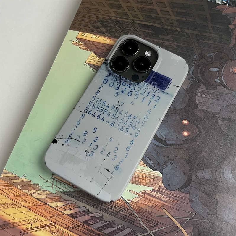 Retro Digital Art Niche Mobile Phone Case photo 1