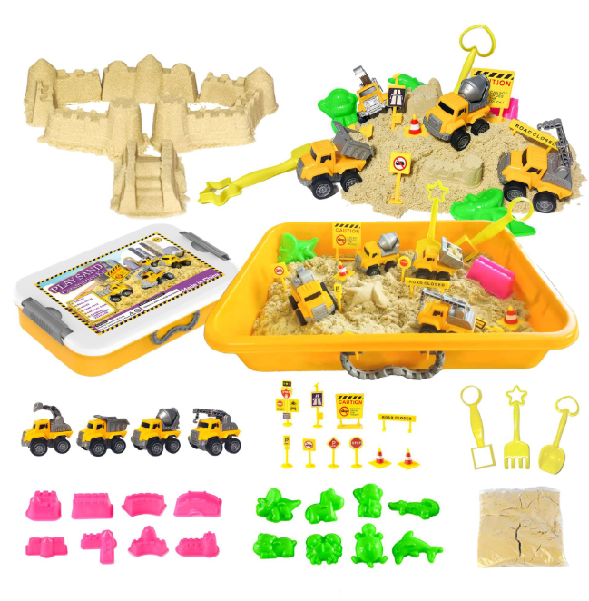 Toy Indoor Game Sand Colored Sand Loose Powder photo 3