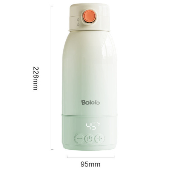 Portable Constant-temperature Water Bottle For Infants Allowing For Wireless Milk Preparation When Out photo 5