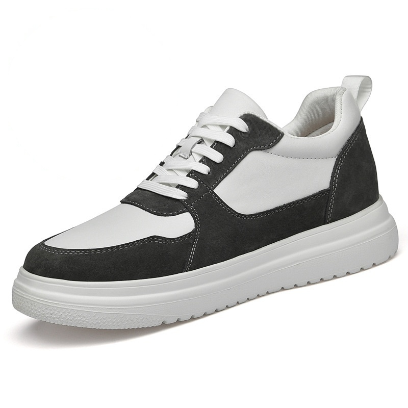 Height Increasing Insole Calf Leather Shoes Breathable photo 1