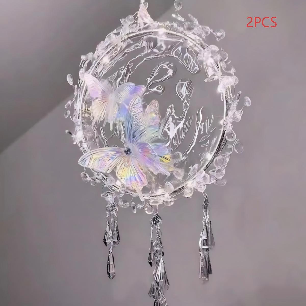 Water Flow Butterfly Night Light Pendant Complete Material Kit photo 8