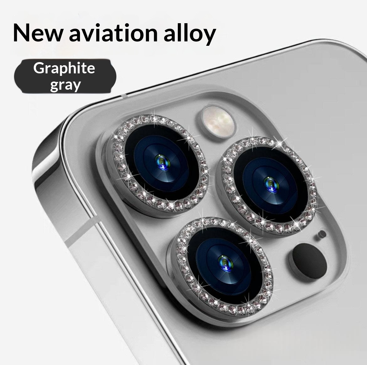 Mobile Phone Rhinestone Lens Protector photo 2