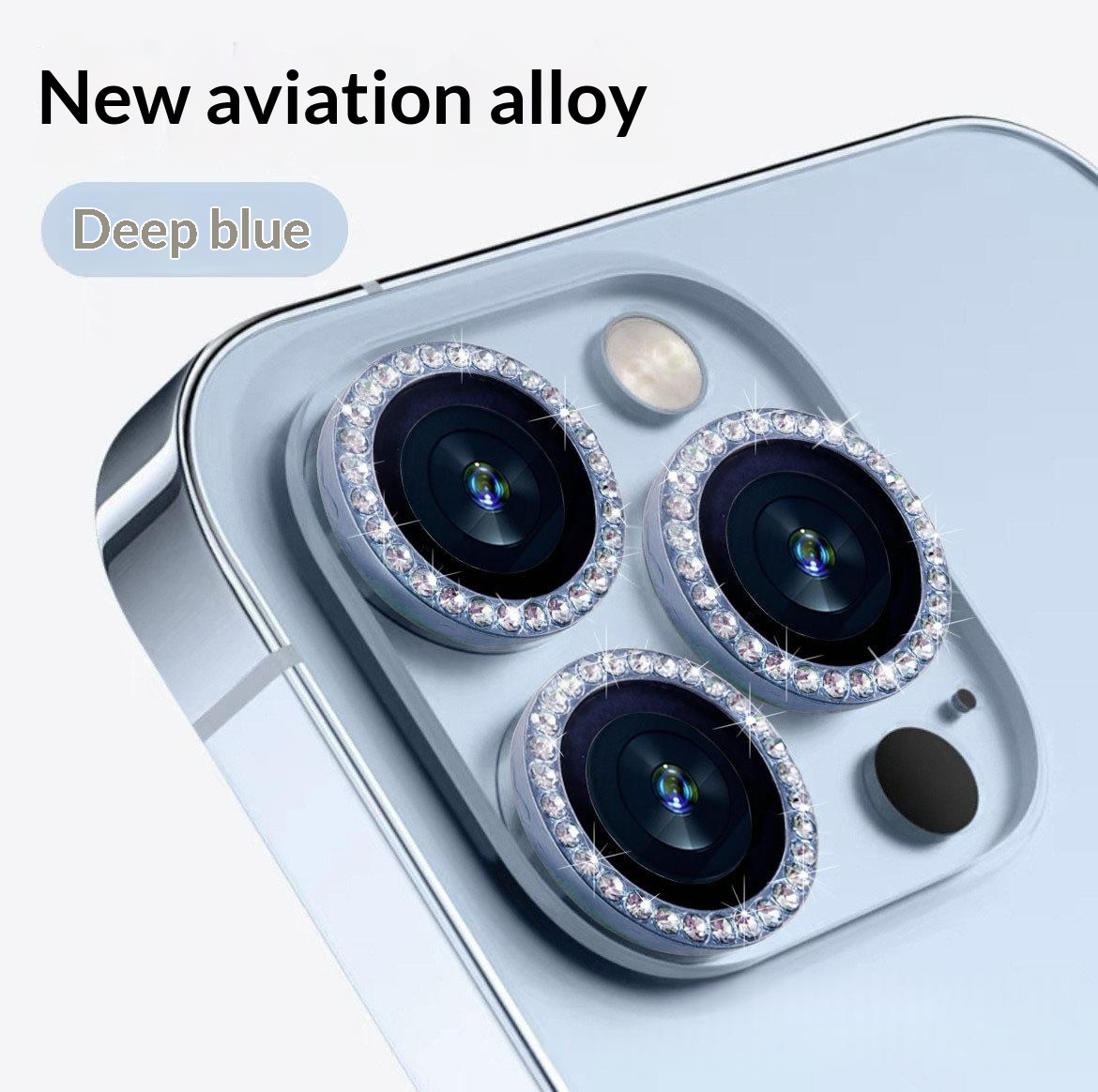 Mobile Phone Rhinestone Lens Protector photo 4