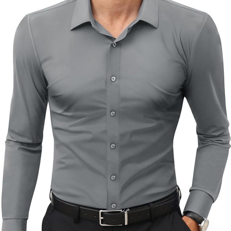 Men's Business Casual Long-sleeve Clothing photo 1