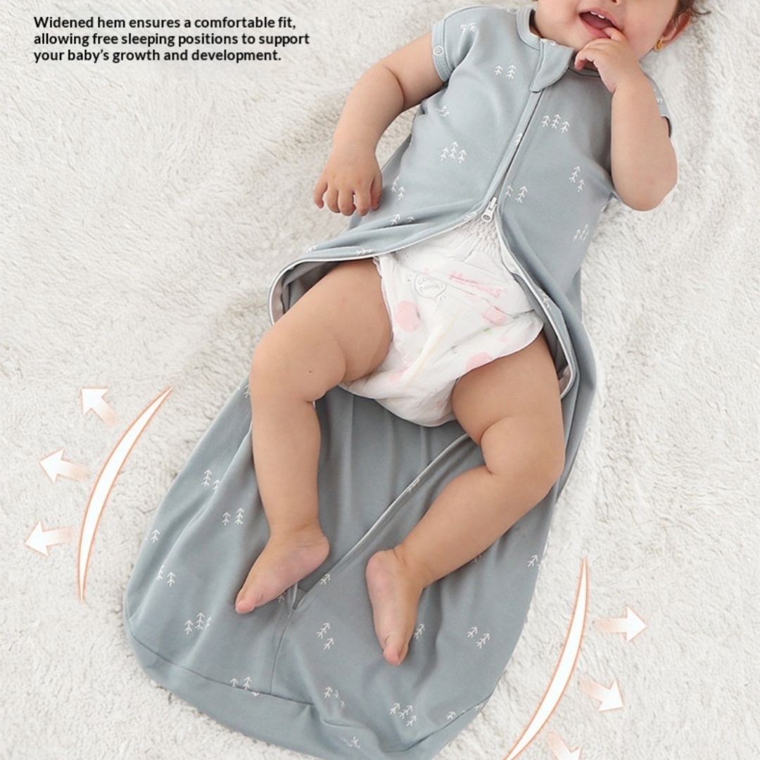 All-cotton Four-season Baby Swaddle Sleeping Bag photo 1