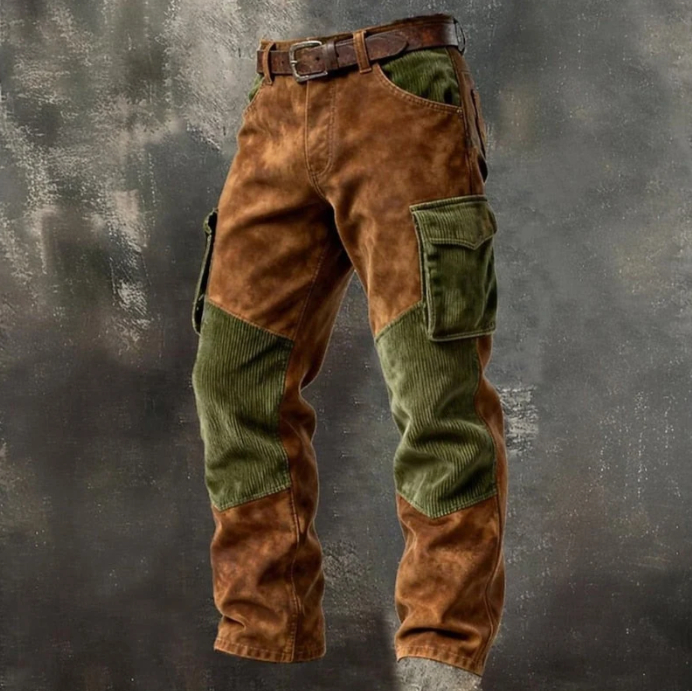 New Mens Retro Work Pants In A Punk Style photo 1