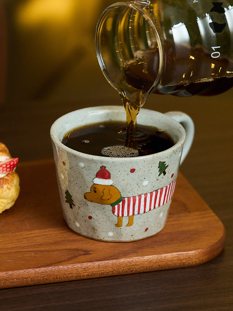 Taomeiji Retro Christmas Tea Cup High-Style Mug photo 4