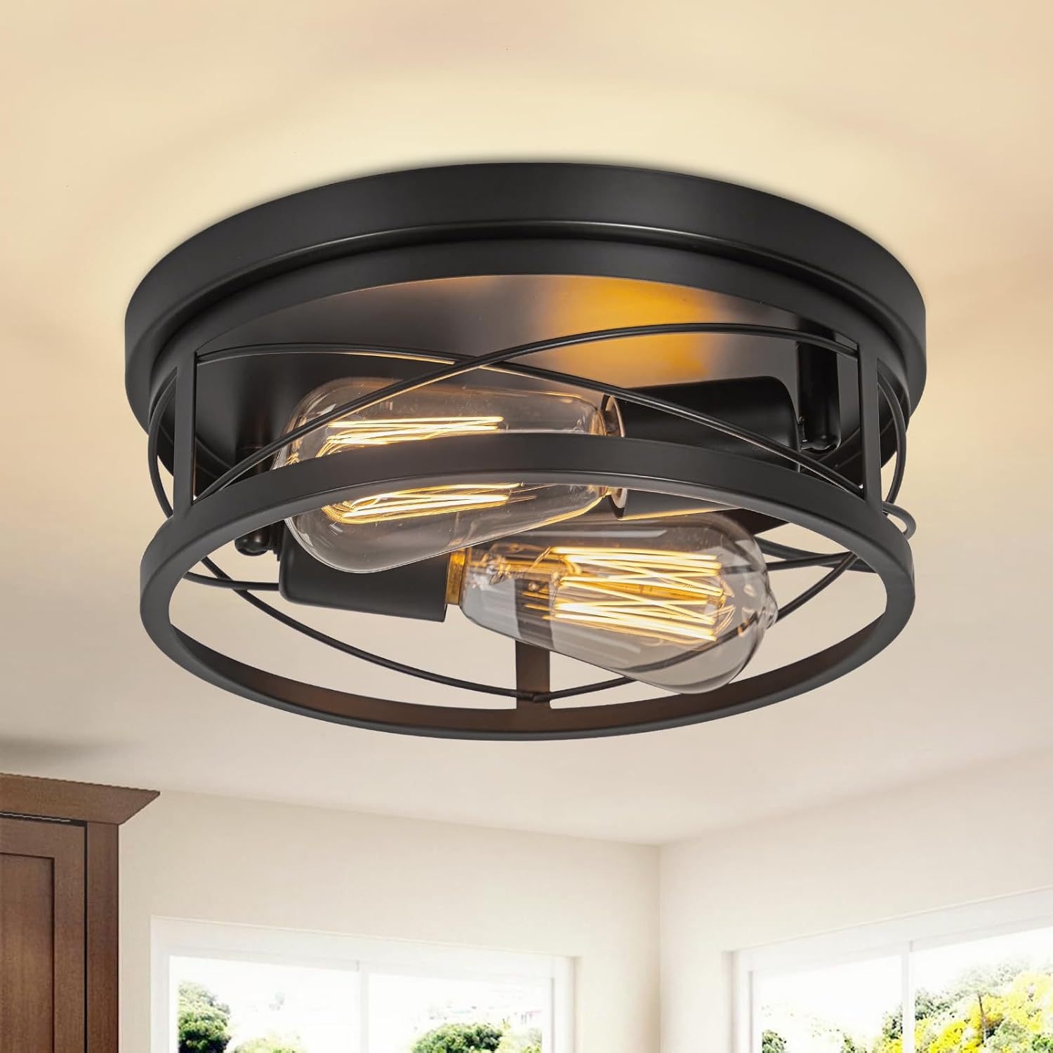 Farmhouse-style Recessed Ceiling Light photo 1